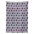 thumbnail image 2 of Abstract Tablecloth, Surreal Group of Leaf Like Motifs Funky Composition, Rectangle Satin Table Cover Accent for Dining Room and Kitchen, 60" X 84", Purpleblue Dark Fuchsia, by Ambesonne, 2 of 2