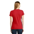 thumbnail image 2 of Port & Company Drapey Long Sleeve Tee (LPC450) Bright Red, XL, 2 of 6