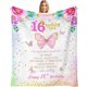 thumbnail image 1 of LHSHID 10th Birthday Gifts for Girls 10 Yr Old Girl Gift Ideas Cool Things Stuff Presents for Girls Age 10 Double Digits Birthday Decorations Throw Blanket 50x60in, 1 of 6