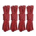 thumbnail image 2 of Toystoory Cuerda de tienda de 4 piezas, alambre de senderismo, suministros de Camping, estructura firme, accesorio de bricolaje, equipo de escalada carpas Rojo Toystoory OD028537-01, 2 of 6