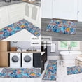 thumbnail image 6 of pbgtywd Dahlia Floral Carpets Kitchen Floor Carpets, 6 of 7
