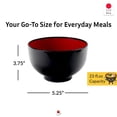 thumbnail image 2 of 2044  Plastic Soup Bowl For Ramen Udon Pho Noodle Poke Cereal 23 Oz Microwave And Dishwasher Safe Made In, 2 of 5