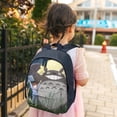 thumbnail image 2 of Totoro Backpacks Lightweight Casual Bookbags Travel Daypack Bookbags, 2 of 6