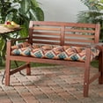 thumbnail image 6 of Greendale Home Fashions Surreal Chevron 51 x 18 in. Outdoor Reversible Tufted Bench Cushion, 6 of 9