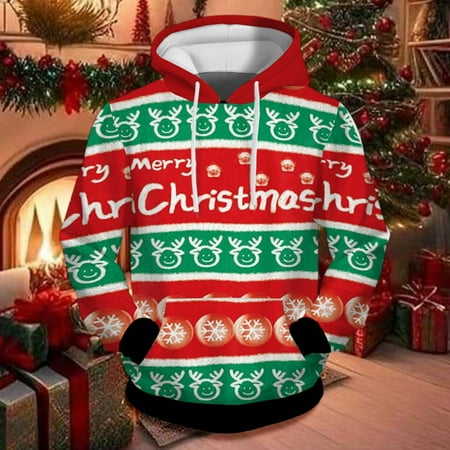 

Sweatshirt for Kids Girls Boys Autumn Christmas Long Sleeved Printed Holiday Sports Casual Sweater Girls Boys Hoodies