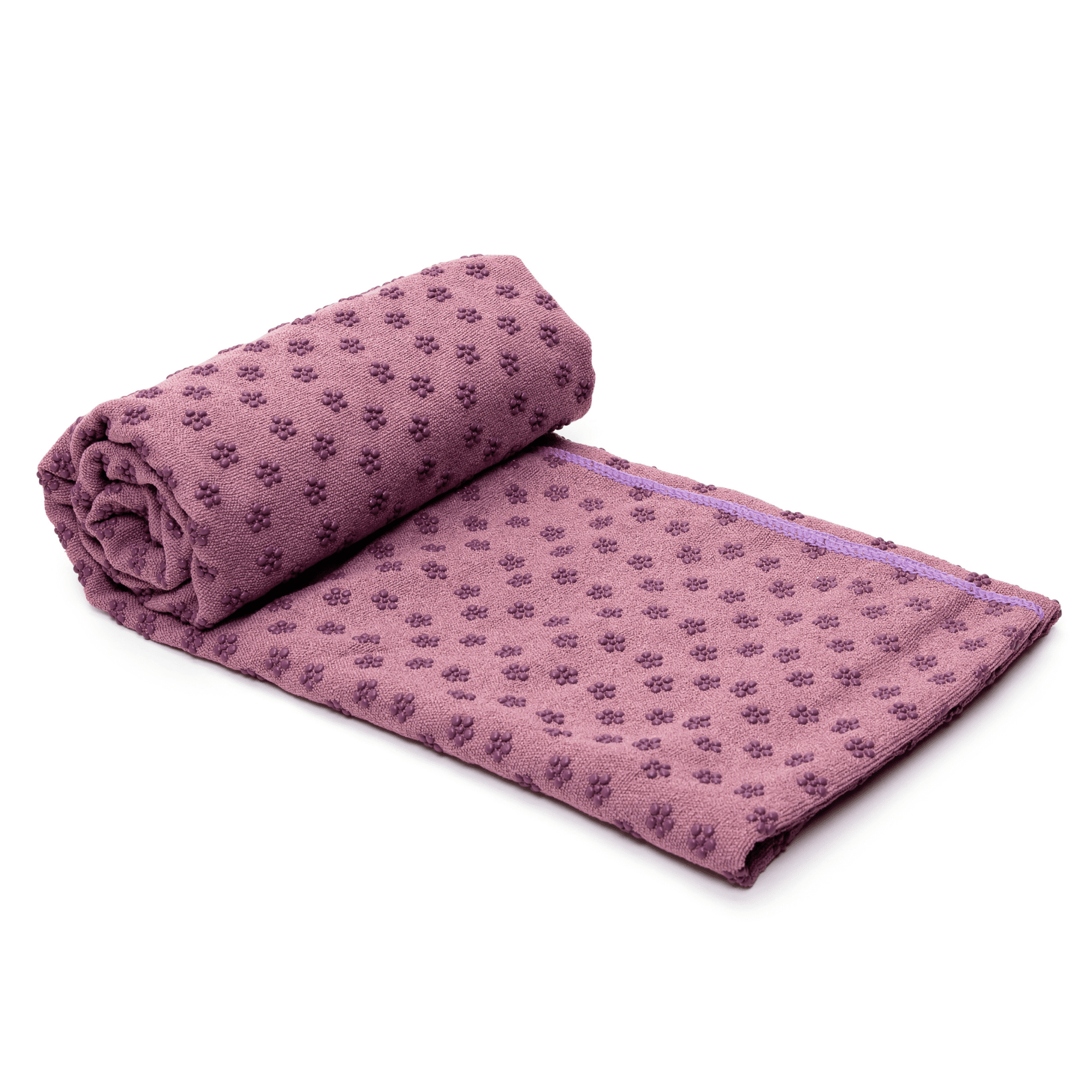 Premium Absorption Hot Yoga Mat Towel with Slip-Resistant Grip Dots 