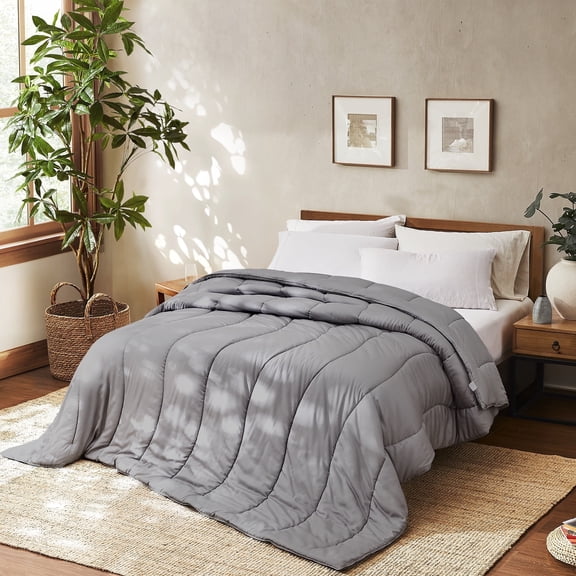 Modern Threads 200 Thread Count Platinum 100% Tencel Adult Comforter, Queen