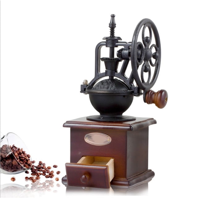 Hand Crank Coffee Grinders,Retro Manual Coffee Grinder Manual Coffee Mill Retro Manual Coffee Grinder Dependable Performance