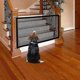 thumbnail image 1 of Retractable Stair and Baby Safety Gate, 70x110cm, Black Finish, 1 of 5