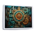 thumbnail image 2 of Designart "Legacy of Mesoamerica in Mexico II" Mexico Floater Framed Wall Decor, 2 of 7
