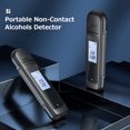 thumbnail image 2 of Detector de alcohol portátil Probador de soplado de aliento sin contacto de mano con pantalla LED Lu Irfora probador de gases, 2 of 7