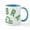 White/Blue Inside, variant on CafePress - Libra - 11 oz Ceramic Mug - Novelty Coffee Tea Cup