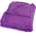 Everyday Home Soft Velvet Fleece Throw Blanket