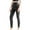 Black, variant on Sngxgn Yoga Leggings for Women High Waisted Workout Legging for (Pink,L)