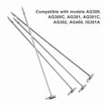 thumbnail image 6 of Kebab Skewers for Foodi AG300, AG300C, AG301, AG301C, AG302,AG400,IG301A,10 Skewers Stainless Steel 7.25 Inch Long, 6 of 7