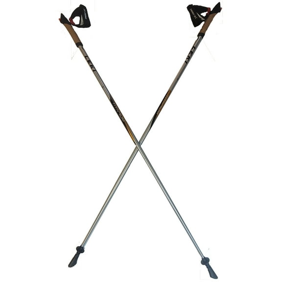 LEKI Nordic Walking Titanium AirFOIL Walking Pole 115cm