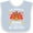 Blue and White, variant on Inktastic Thanksgiving I'm Thankful Because I'm Gonna Be a Big Brother Boys or Girls Baby Bib