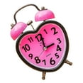 thumbnail image 6 of Vintage Silent Alarm Clock with Nightlight - Classic Bedside Wake Up Clock, 6 of 7