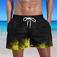 thumbnail image 2 of IROINNID Athletic Men's Dry-Fit Sweat Beach Casual Trouser Resistant Active Athletic Performance Shorts, 2 of 5