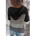 thumbnail image 3 of Women's Black Beach Bonfire Knitted Hoodie, 3 of 16