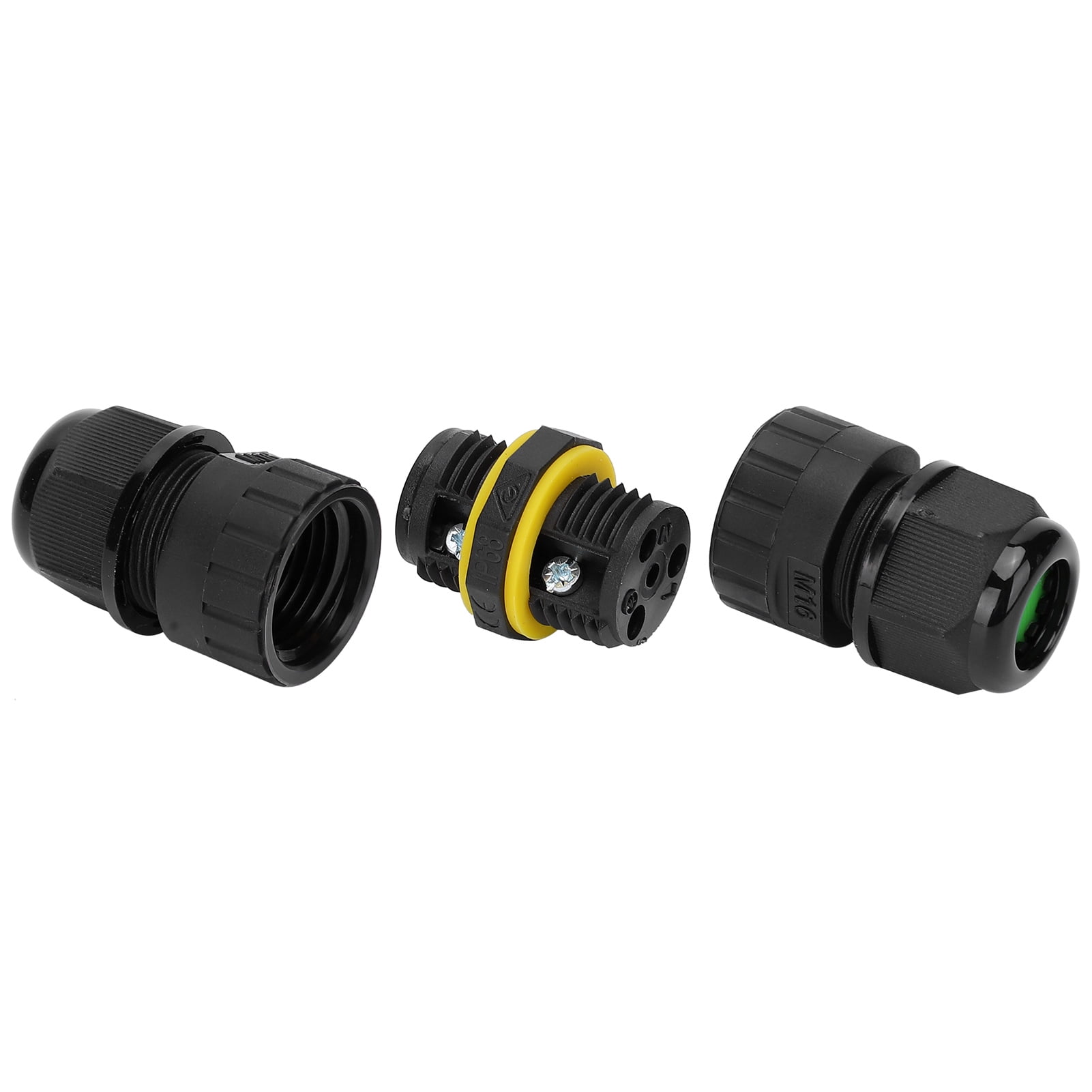 Electrical Cable Connector, Cable Connector 3Core Waterproof Wire
