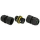 thumbnail image 3 of Conector Eléctrico de cable Eléctrico Impermeable Al Aire Libre Junta de Alambre Exterior de 3 Núcleos M16-3p IP68 0.5 ~ 1.5 mm², 3 of 7