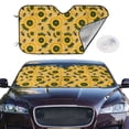 thumbnail image 2 of Balery Bees and Sunflowers Print Car Windshield Sun Shade,Windshield Sunshade for Car Pickup Truck SUV Accessories-Small, 2 of 7