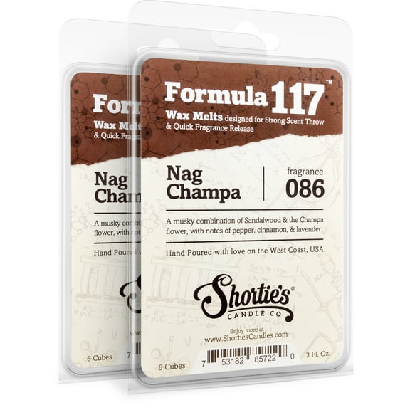 Nag Champa Wax Melts Multi Pack - Highly Scented   Natural Oils - Shortie's Candle Company