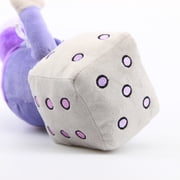uiuoutoy Cuphead Game Toy King Dice Plush Doll Stuffed Toys 11'' Figure Gift