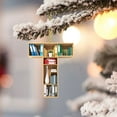 thumbnail image 3 of KCEHTA Letter Christmas Ornaments, Letter Ornaments for Christmas Tree, Christmas Book Ornaments, Letter Shaped Bookshelf Pendant, 26 Letters Christmas Tree Decoration Pendant for Book Lovers, 3 of 6