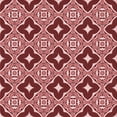 thumbnail image 1 of Ahgly Tapis d'Intérieur Lavable en Machine Carré Rouge Tomate, 8 Pieds Carré, 1 of 7