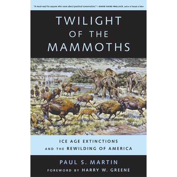 Organisms and Environments: Twilight of the Mammoths : Ice Age Extinctions and the Rewilding of America (Series #8) (Edition 1) (Paperback)