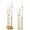 2PCS, variant on Ataujin 42.5In,5 Arm Candle Holder, Gold Floor Candelabra Fit LED 0.82'' LED Candle, Tall Metal Candle Centerpieces with Acrylic Lampshade for Wedding, Birthday Party, Christmas