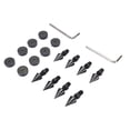 thumbnail image 1 of Pointes d'Isolation pour Haut-Parleurs, Ensemble de Coussinets de Pointes pour Haut-Parleur Réduisant les Vibrations pour Lecteur CD DVD, 1 of 7