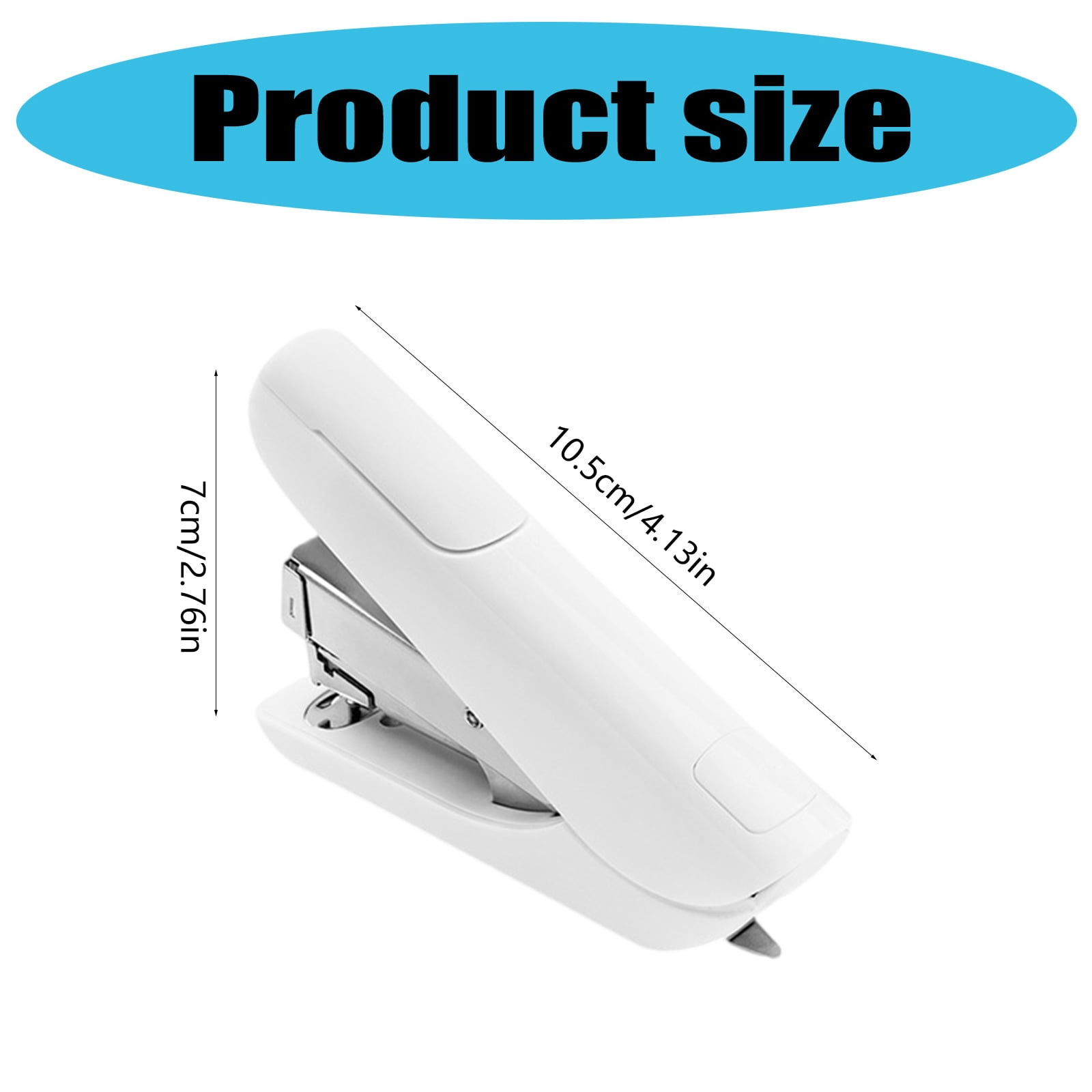 lanema Power Saving Stapler 50 Sheet Effortless Stapler Desktop Stapler Office Home Stapler Portable Stapler