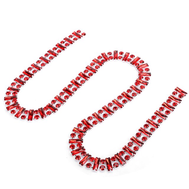 Crystal Trim,Rhinestones Chain Crystal Trim Crystal Rhinestones Chain Rhinestones Chain Enhanced Features