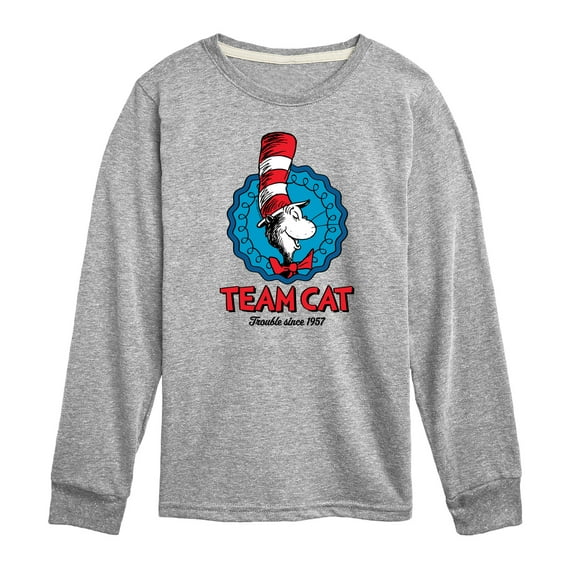 The Cat in the Hat - Team Cat - Toddler & Youth Long Sleeve Graphic T-Shirt