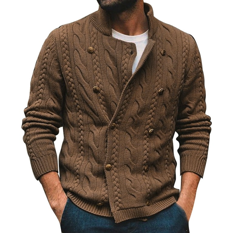 fvwitlyh V Neck Sweater Men V-Neck Sweater for Men – Soft Slim Fit  Middleweight Cardigan Regular and Big