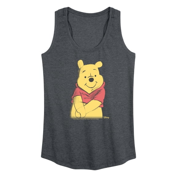 Winnie The Pooh - Winnie Sketch - Women's Racerback Graphic Tank