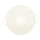 thumbnail image 1 of Tapa de silicona antiderrames, pantalla antisalpicaduras de silicona, doble asa, multiusos Blanco, 1 of 8