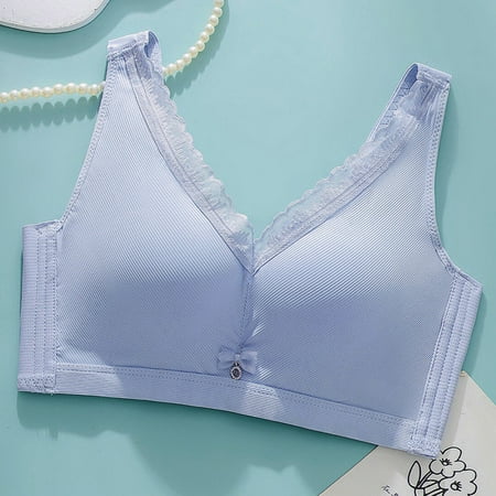 GENGING Ladies Tops Clearance Women s Small Chest Push-up No Steel Ring Medium Thickness Fall Tops Trendy Seamless Beautiful Back Bra