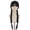 Black bangs, variant on Halloween Double Ponytail Braided Wig for Women, Lolita Cosplay Costume Party Hair