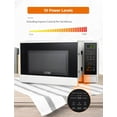 thumbnail image 4 of Commercial Chef CHCM11100W 1.1 cu. ft. Microwave Oven, White, 4 of 8