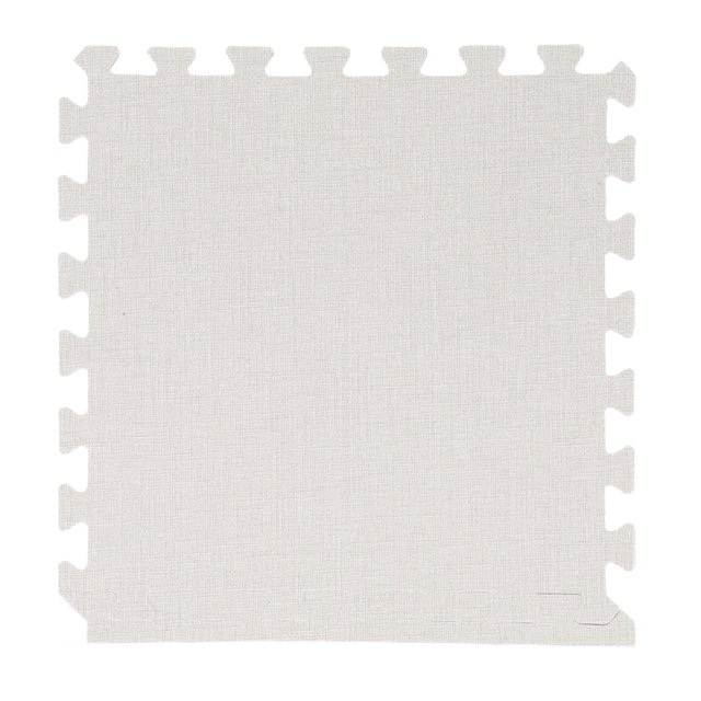 Alfombra Entrelazada De Espuma, Suave Y Fácil Limpieza, Alfombra Entrelazada De Lino Y Algodón De 10 Piezas Para Habitación De Niños
