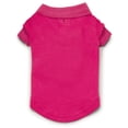 thumbnail image 6 of Zack and Zoey Polo Dog Shirt RASPBERRY SORBET PINK X-LARGE 24", 6 of 7