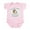 Petal Pink, variant on CafePress - Big Sister To Be Monkey Face Infant Bodysuit - Baby Light Bodysuit, Size Newborn - 24 Months