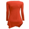 thumbnail image 3 of CHOK Tunique Longue à Manches Longues Col en V pour Femmes Robe T-Shirt, 3 of 3