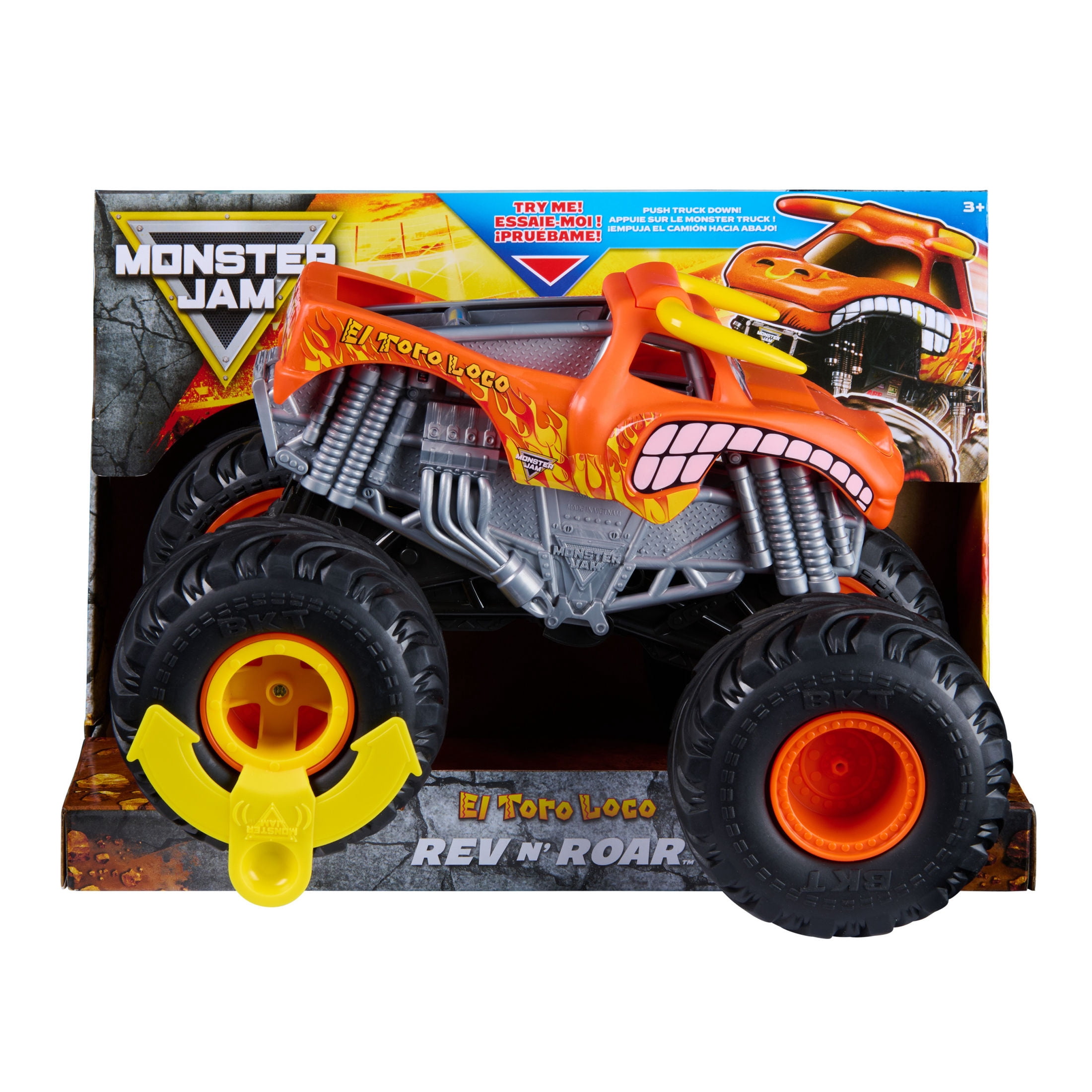 Monster Jam, Official Jurassic Attack Monster Truck, Die-Cast