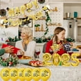 thumbnail image 3 of 2025 Year Theme Party Decoration Happy Year Year Flag Plque Rose Set, 3 of 5