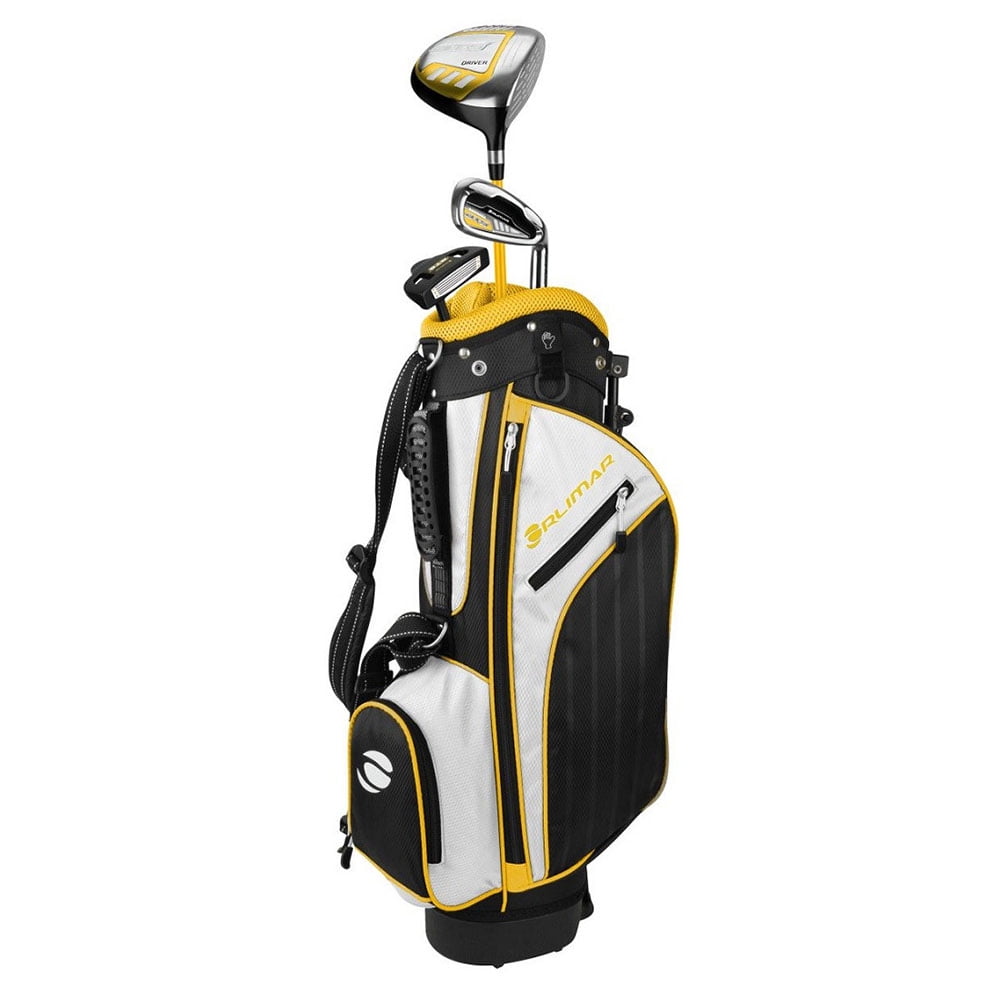 NEW Orlimar ATS Junior Yellow Series Golf Set w/ Drvier, Bag (Ages 3
